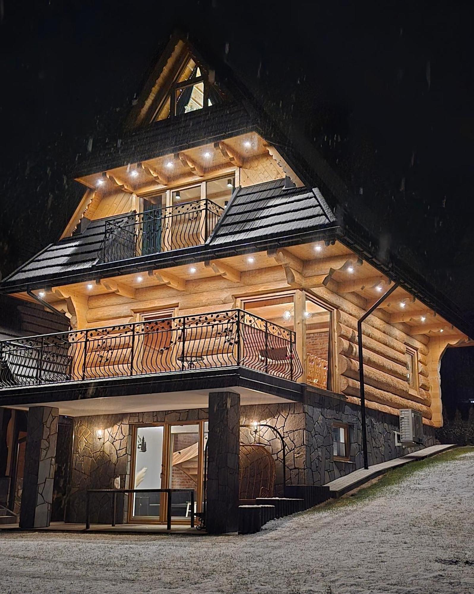 זקופאנה Topory Prestige House Sauna & Jacuzzi מראה חיצוני תמונה